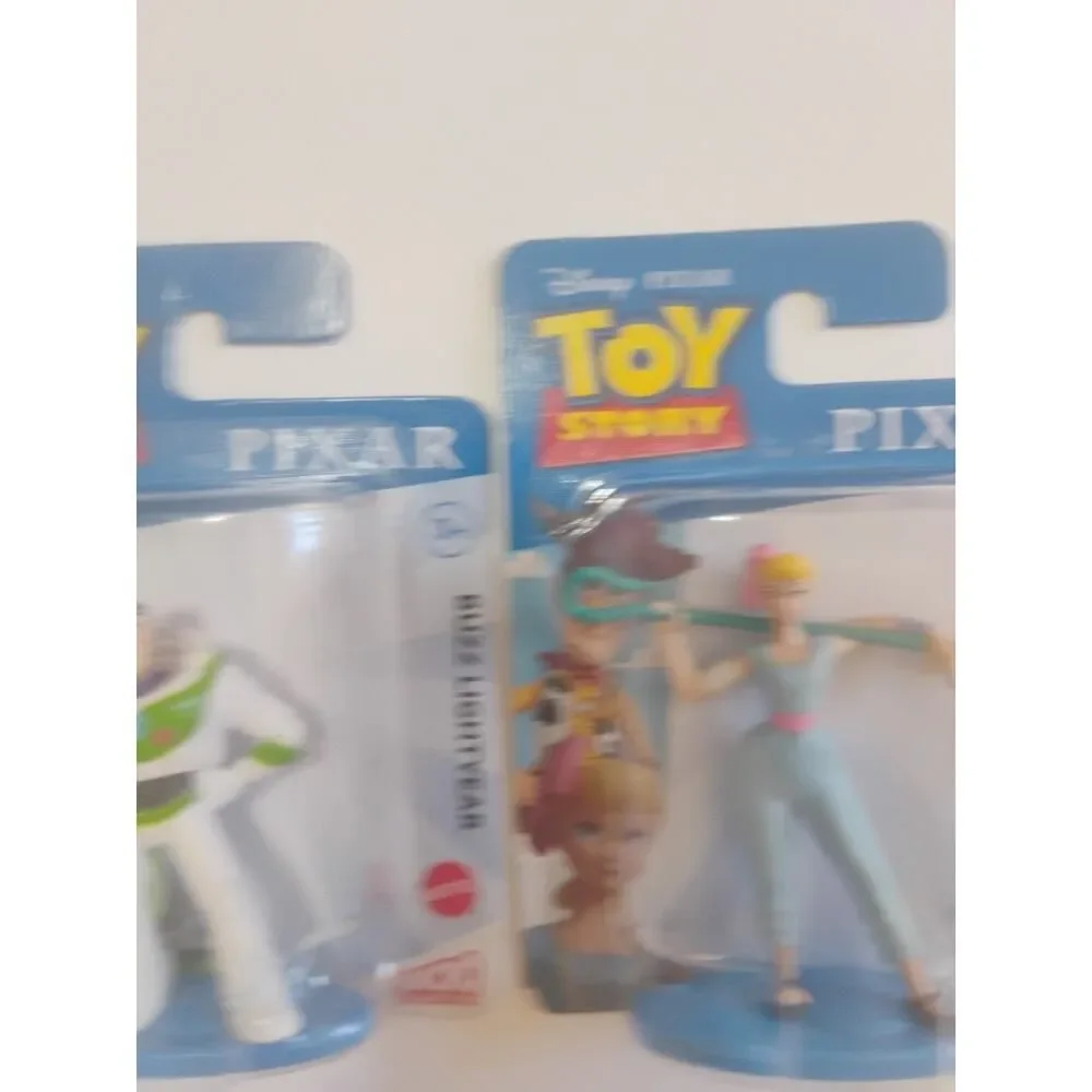 Toy Story Figure Set Woody Buzz Bo Peep Forky And Rex - Picture 3 of 6